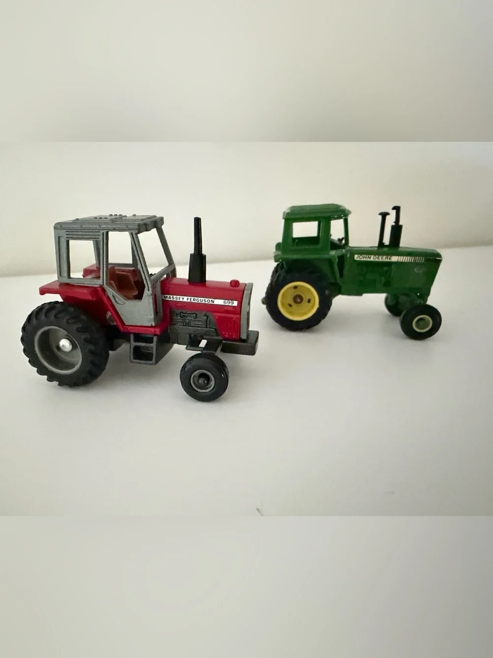 Red and Green Toy Tractor Set - Kids Toys